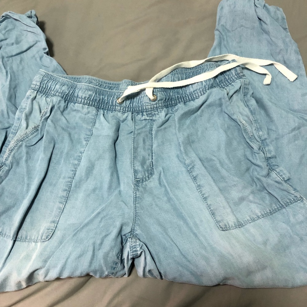 Jean joggers